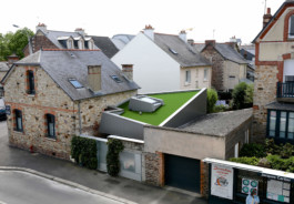 Projet d'architecture réalisé par David Huet à Rennes